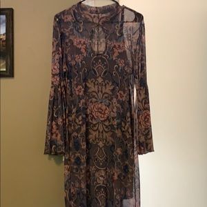 Venus key hole neck dress, large, new never worn